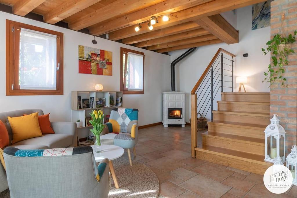 Vila Casa L'Arte Della Vigna Bigolino Exteriér fotografie